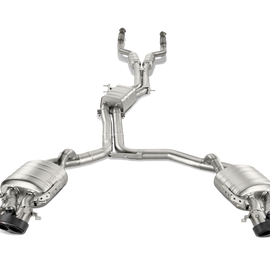 AKRAPOVIC EVOLUTION LINE EXHAUST TITANIUM FOR 2014-2017 AUDI RS6 AVANT S-AU/TI/3H