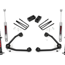 Rough Country 3.5-inch Suspension Lift Kit (Factory Cast Aluminum Control Arm Models)