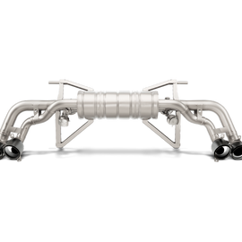 AKRAPOVIC SLIP-ON TITANIUM FOR 16-16 HURACÁN LP 580-2/610-4 COUPE/SPYDER MTP-LA/TI/2