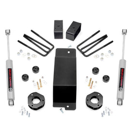 Rough Country 3.5-inch Suspension Lift Kit (Factory Cast Steel Control Arm Models)