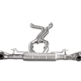 AKRAPOVIC EVOLUTION LINK PIPE SET TITANIUM FOR 2015-2017 CAYENNE GTS/TURBO E-PO/T/3