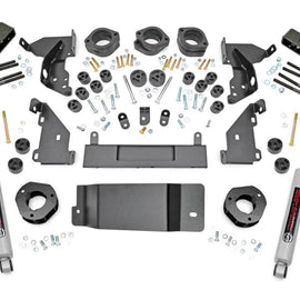 Rough Country 4.75-inch Suspension & Body Lift Combo Kit (Factory Cast Steel Control Arm Models)