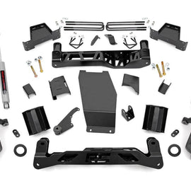 Rough Country 7-inch Suspension Lift Kit (Factory Cast Aluminum & Stamped Steel Control Arm Models)