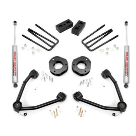 Rough Country 3.5-inch Suspension Lift Kit (Factory Cast Aluminum Control Arm Models)