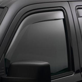 WEATHERTECH FRONT SIDE WINDOW DEFLECTORS FOR 07-13 CHEVYT SILVERADO DRK SMOKE