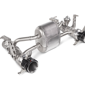 AKRAPOVIC SLIP-ON LINE TITANIUM FOR 2016-2017 FERRARI 488 GTB/488 SPIDER MTP-FE488H