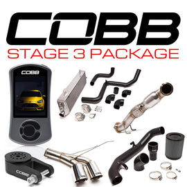 COBB - STAGE 3 POWER PACKAGE FMIC INTAKE EXHAUST MOTOR MOUNT V3  - 13-15 FOCUS ST
