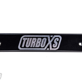 Turbo XS 15-17 Subaru WRX/STi Billet Aluminum License Plate Delete Black Machined TurboXS Logo WS15-LPD-BLK-TXS