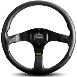 MOMO TUNER STEERING WHEEL BLACK/BLACK 320MM UNIVERSAL
