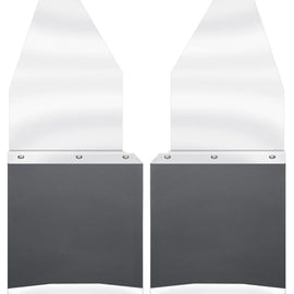 Husky Liners  Kick Back Mud Flaps 12" Wide -Stainless Steel Top and Weight 17099 17099