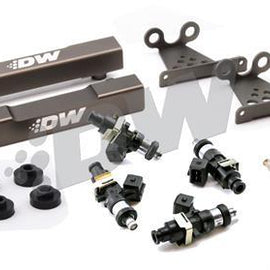 DeatschWerks Subaru side feed to top feed fuel rail conversion kit and 1500cc fuel injectors for V5-6 99-00 wrx/STI 2.0T