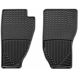 WEATHERTECH FRONT RUBBER MATS FOR 2008-2009 FORD FOCUS BLACK