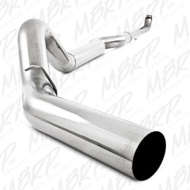 MBRP SINGLE SIDE 5IN DOWNPIPE BACK EXHAUST W/O MUFFLER FOR 01-07 CHEVY DURAMAX