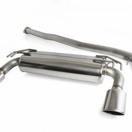 COBB - 3IN DUAL OVAL TIP CATBACK EXHAUST SYSTEM  - 08-14 MITSUBISHI LANCER EVO