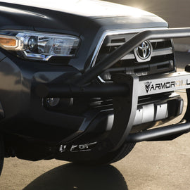 Armordillo Grille Guard UNIVERSAL MODULAR ROCK CRAWLER W/O BRACKET- MATTE BLACK