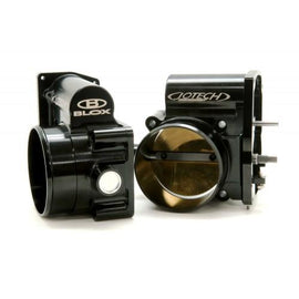 BLOX Racing Billet Throttle Bodies for Nissan GTR R35 Black