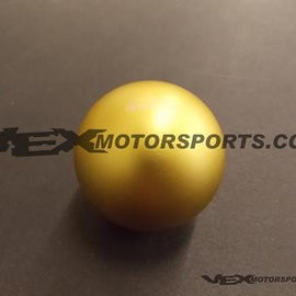 BLOX RACING 142 SPHERICAL 10X1.5MM SHIFT KNOB GOLD FOR HONDA FOR ACURA CIVIC INTEGRA