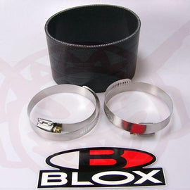 BLOX RACING 4 INCH SILICONE INTAKE HOSE KIT 4" UNIVERSAL