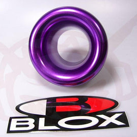 BLOX RACING 4 INCH VELOCITY STACK ALUMINUM PURPLE FOR AIR INTAKE