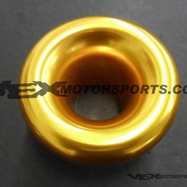 BLOX RACING 2.5 INCH ALUMINUM VELOCITY STACK GOLD FOR AIR INTAKE