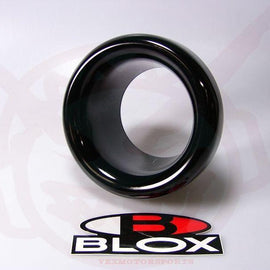 BLOX RACING 4 INCH VELOCITY STACK ALUMINUM BLACK FOR AIR INTAKE