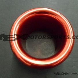 BLOX RACING 4 INCH VELOCITY STACK ALUMINUM RED FOR AIR INTAKE