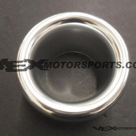 BLOX RACING 4 INCH VELOCITY STACK ALUMINUM SILVER FOR AIR INTAKE