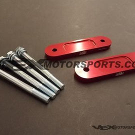 BLOX FRONT BUMP STEER KIT 12MM RED FOR HONDA S2000 00-09 S2K AP1 AP2 F20 F22C