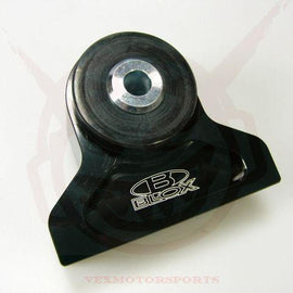 BLOX RACING BLACK BILLET FRONT ENGINE MOTOR MOUNT 2008+ FOR MITSUBISHI EVO X 10