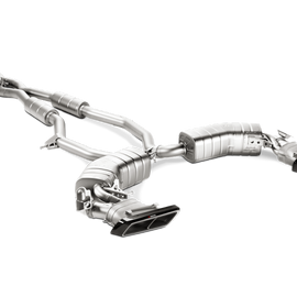 AKRAPOVIC EVOLUTION LINE EXHAUST TITANIUM FOR 15-17 MERCEDES S63 COUPE/CABRIOLET MTP-ME/T/1H