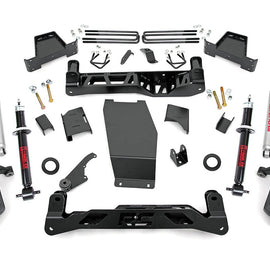 Rough Country 7-inch Suspension Lift Kit (Factory Cast Steel Control Arm Models)