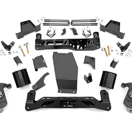 Rough Country 6-inch Denali Magneride Suspension Lift Kit (Factory Cast Steel Control Arm Models)