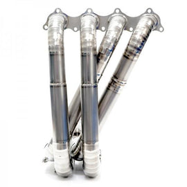 BLOX Racing Hi-Flo Exhaust Header GR1 Titanium for B-Series Tri-Y 4-2-2-1