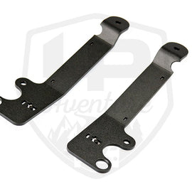 LP Aventure  Hood Light Brackets Black for 18-19 Subaru Crosstrek FLP-CTA-18-HBL-B+OPC