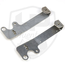 LP Aventure Hood Light Brackets - Bare (Pair) for 2015+ Subaru Outback FLP-OBA-18-HBL-KIT