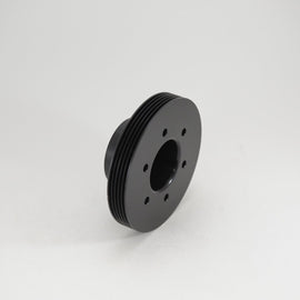 Kartboy Aluminum Crank Pulley Single AC Delete V2 for Subaru 02-14 WRX/04+ STI/EJ KB-050-EJ-S