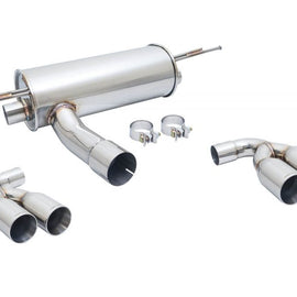Megan Axle Back Exhaust for BMW M2 F87 2016+ stainless roll tip MR-ABE-BF87