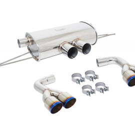 Megan Axle Back  for BMW X5M F85 2015+/X6M F16 14+ w/Blue Burnt Roll Tips-M ONLY MR-ABE-BX5M15-VO