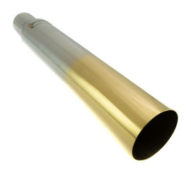 Megan Racing Universal Muffler Delete Single 4" Tip Gold MR-UT-S4GD