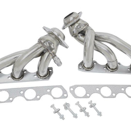 Manzo Stainless Steel Headers Short For Ford Mustang 2001-2004 3.8LV6 TP-230 MZ-E520