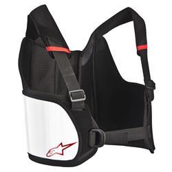 ALPINESTARS BIONIC RIB PROTECTOR BLACK/WHITE SZ X/3X