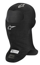 ALPINESTARS ZX BALACLAVA EVO BLACK SZ O/S SFI 3.3 /FIA
