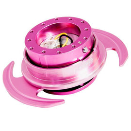 NRG Quick Release 3.0 Kit - Pink Body/Pink Ring w/Handles SRK-650PK