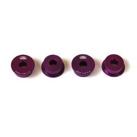 BLOX Racing Steering Rack Rigid Bushings for Honda S2000 Purple BXSS-20614-PR