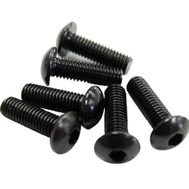 NRG Steering Wheel Screw Kit Upgrade Black "FLAT" SWS-100BK