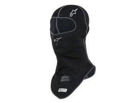 ALPINESTARS RACE BALACLAVA BLACK SZ O/S SFI 3.3 /FIA