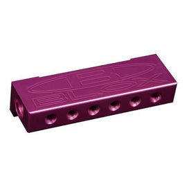 BLOX Racing Vacuum Manifold Block Purple for Honda/Acura/Civic/Integra