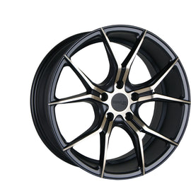 Traklite VORTEX 18x9.0 5x114.3 +35 73.1CB COPPER BRONZE FACE/ MATTE BLACK WINDOWS
