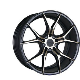 Traklite VORTEX 18x9.0 5x114.3 +30 73.1CB COPPER BRONZE FACE/ MATTE BLACK WINDOWS