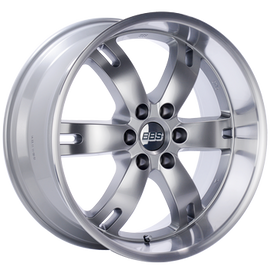 BBS STYLE RDT 22X10 6X139.7 +15 CB77.8 DIAMOND SILVER WHEEL / RIM